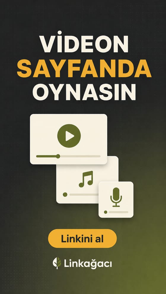 Videon sayfanda oynasın